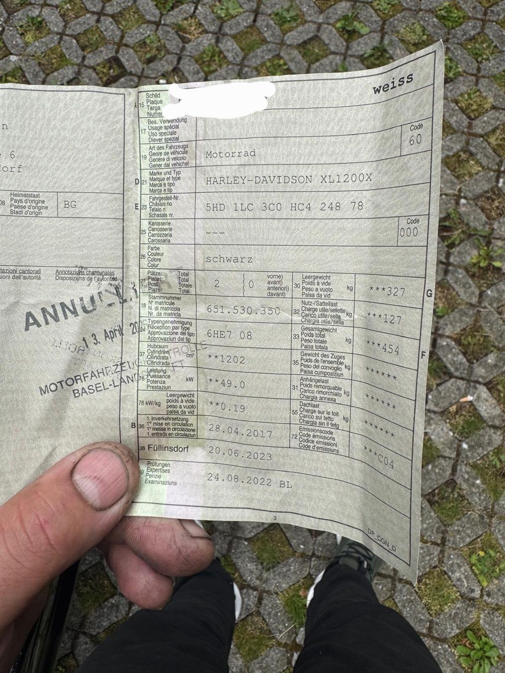 Harley-Davidson Chopper: Harley Davidson XL1200X – Usato da Schinznach Bad venduto da Bingi02 9