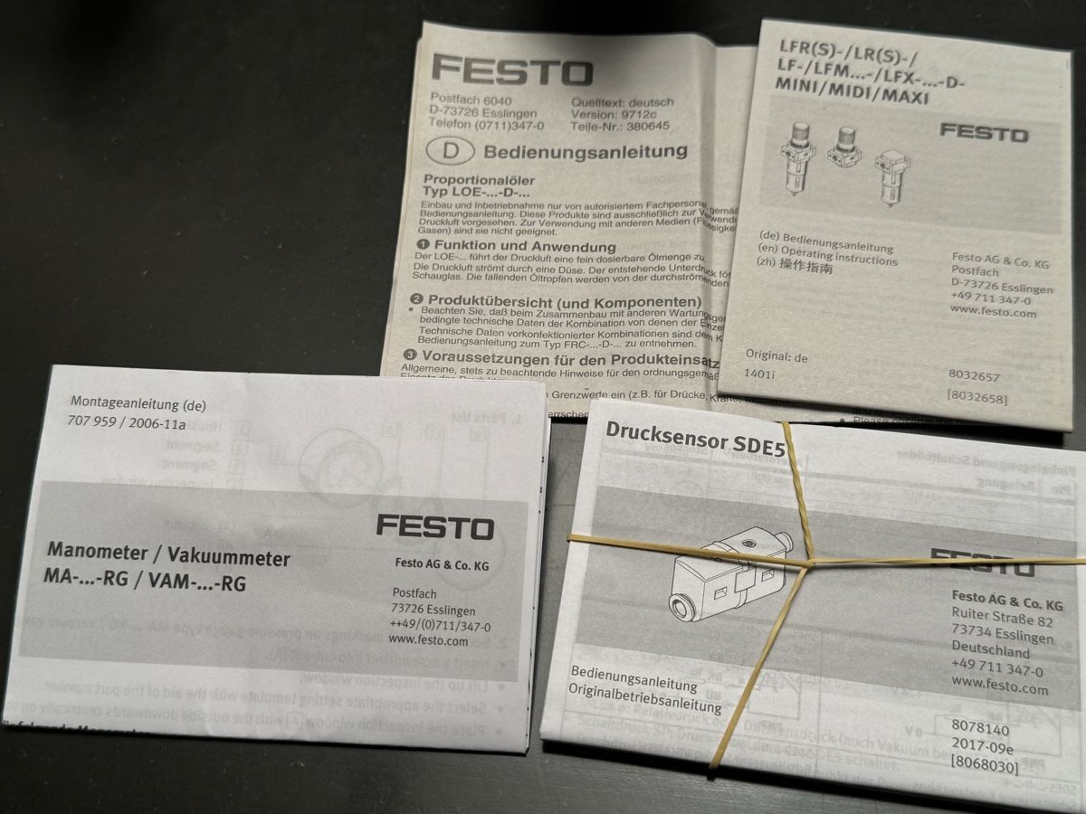 Festo Altro per industria metallurgica: Festo Wartungseinheit neu – Nuovo e nell'imballaggio originale da Uster venduto da Hinze01 7