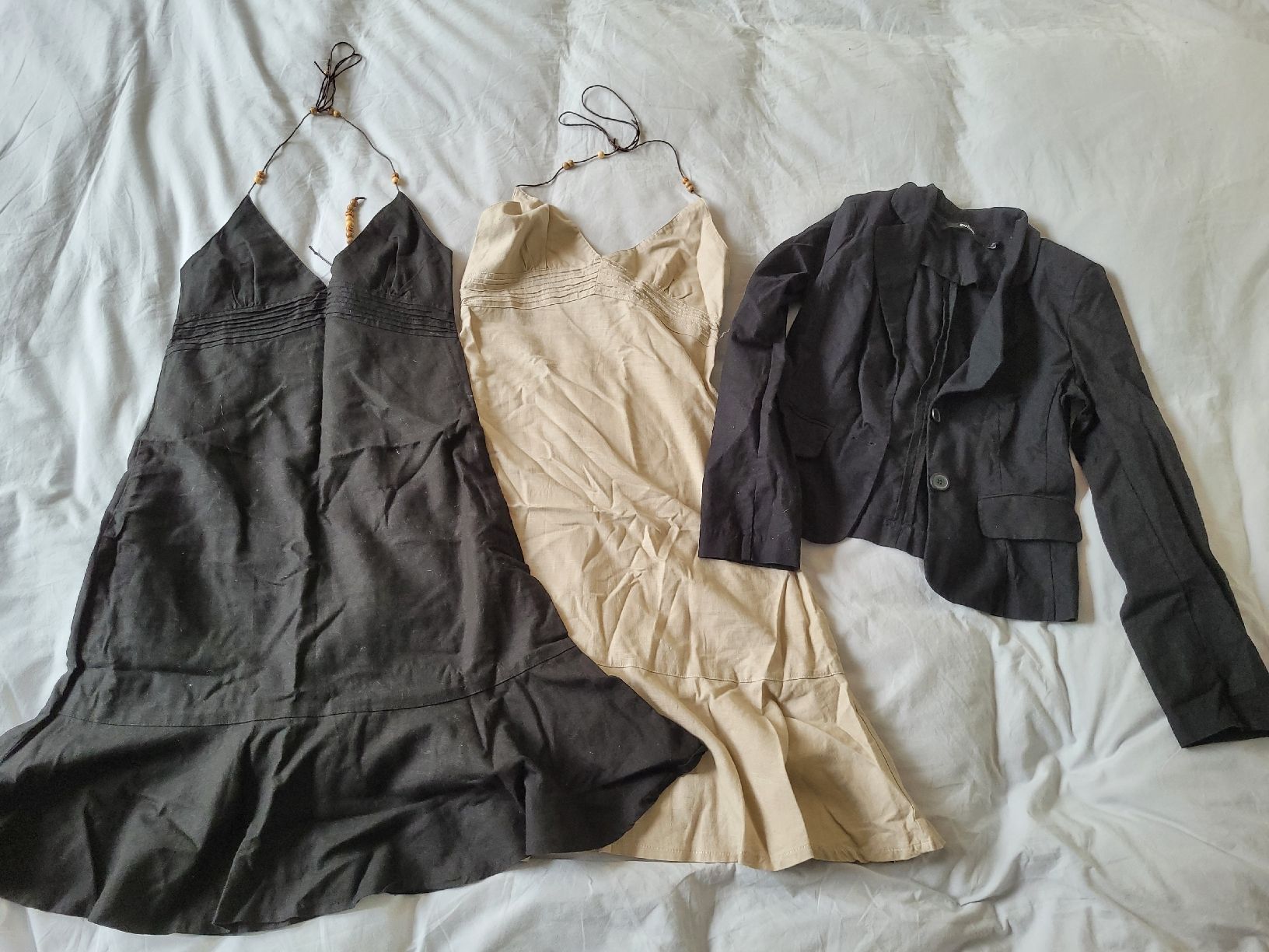Vestiti: 2 Kleider und dazu passendes Jacket 34 / 36 – Usato da Burgdorf venduto da Pascal846