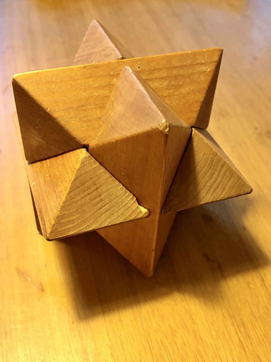 Giocattoli: Holzstern Puzzle gross – Usato da Basel venduto da Konix 2