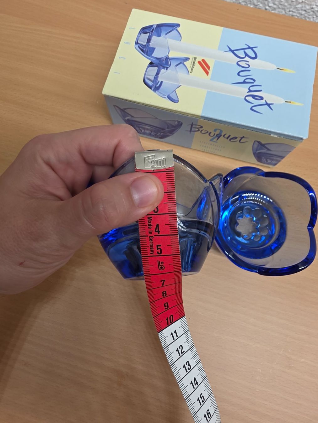 Portacandele: Kerzenhalter aus Glas (2 Stk) /2 – Nuovo (secondo la descrizione) da Nebikon venduto da Japostyle 4