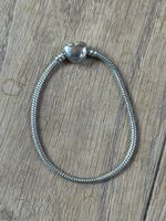 Fake Pandora Armband Silber Herz Verschluss 