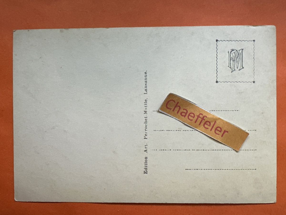 Cartoline postali: GLION et les Dent du Midi – Usato da Zürich venduto da Chaeffeler 1