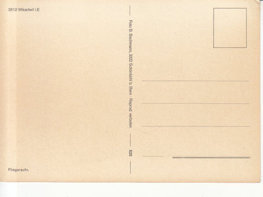 Cartoline postali: Wikartwil ca. 1970 – Usato da Bürglen TG venduto da StampGraf 1