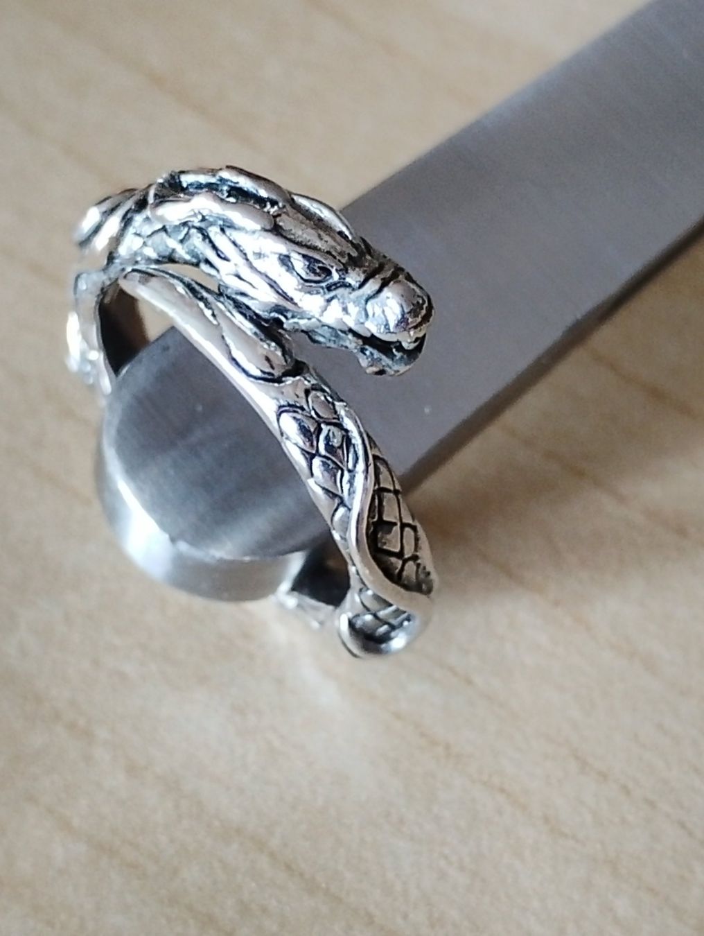 Ringe: Schlange Silber Ring  / Serpent argent – Neu (gemäss Beschreibung) aus Laufen von Sunjupite7 4