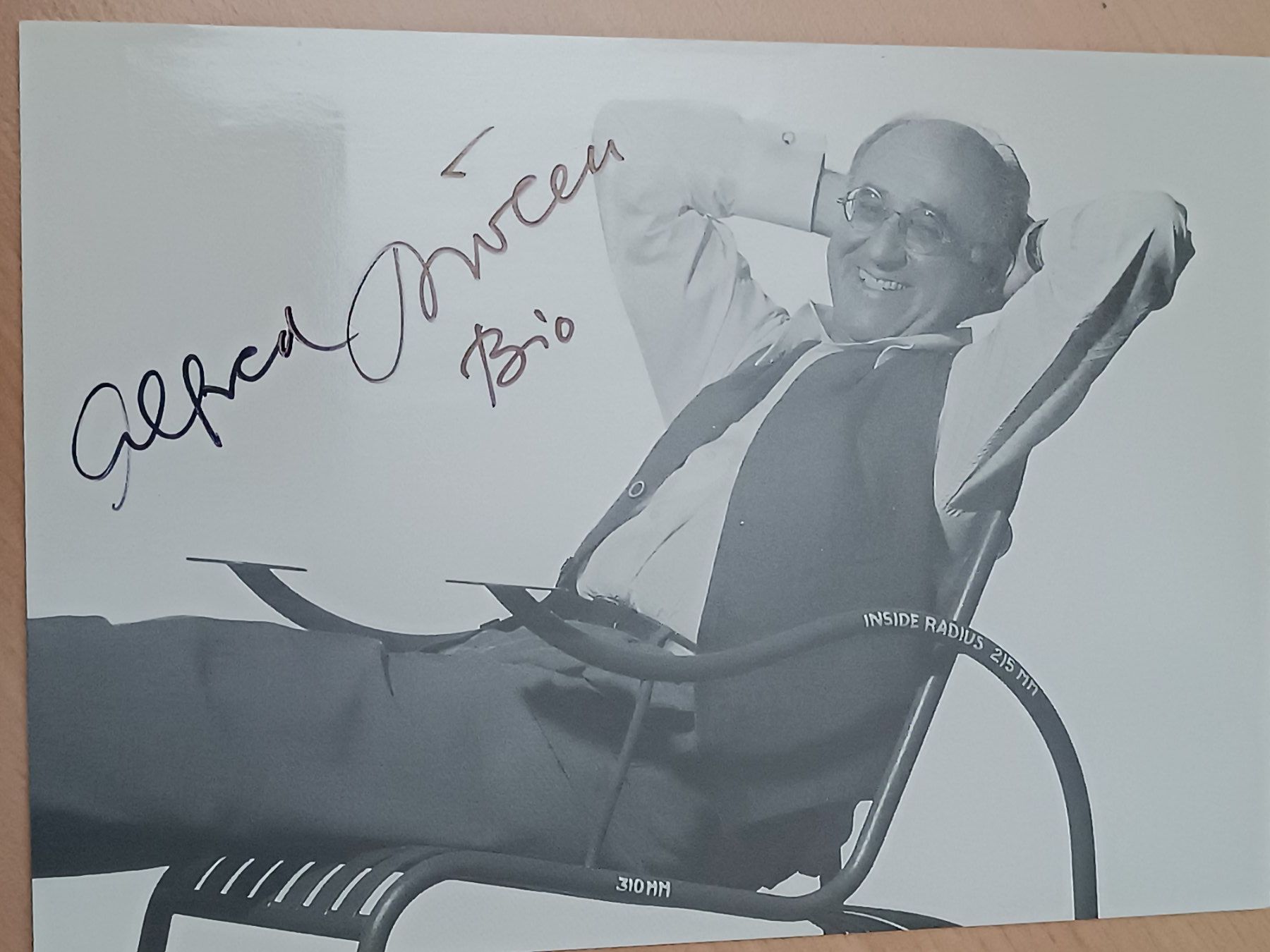Autographes: Alfred Biolek - signierte Autogrammkarte – D'occasion à Menziken par Artographs