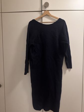 Strickkleid by Aylin Koenig dunkelblau guter Zustand