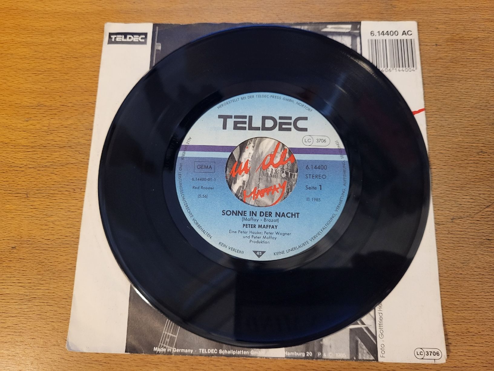 Dischi in vinile: Peter Maffay - Für Immer 7" – Usato da Thun venduto da Kissthis 1