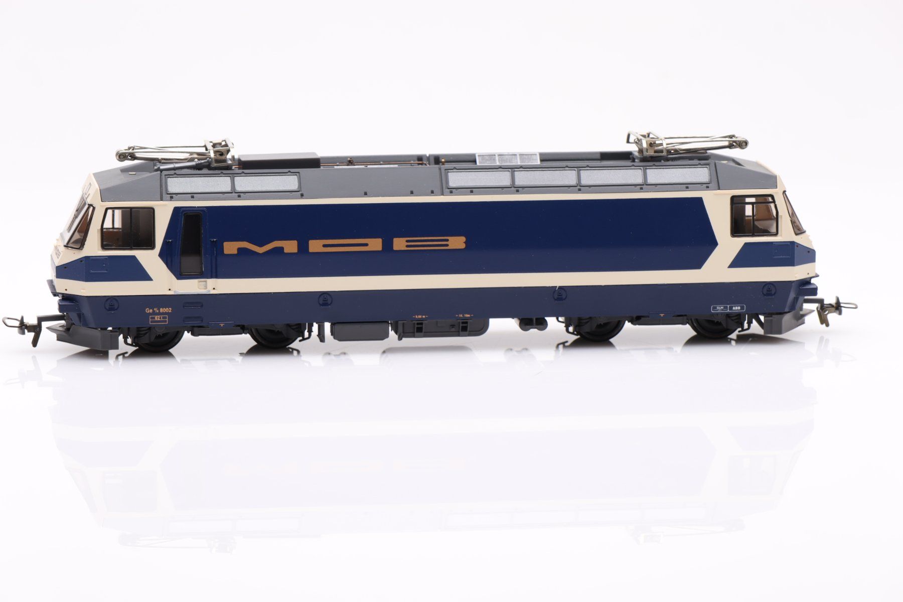 Bemo Modellini di ferrovie: Bemo 1259 302 MOB GE 4/4 lll 8002 DC, H0m – Nuovo (secondo la descrizione) da Ried (Muotathal) venduto da Modellbahn.swiss 2