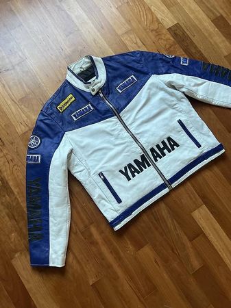 Yamaha Lederjacke moto Giacca chaqueta Racing