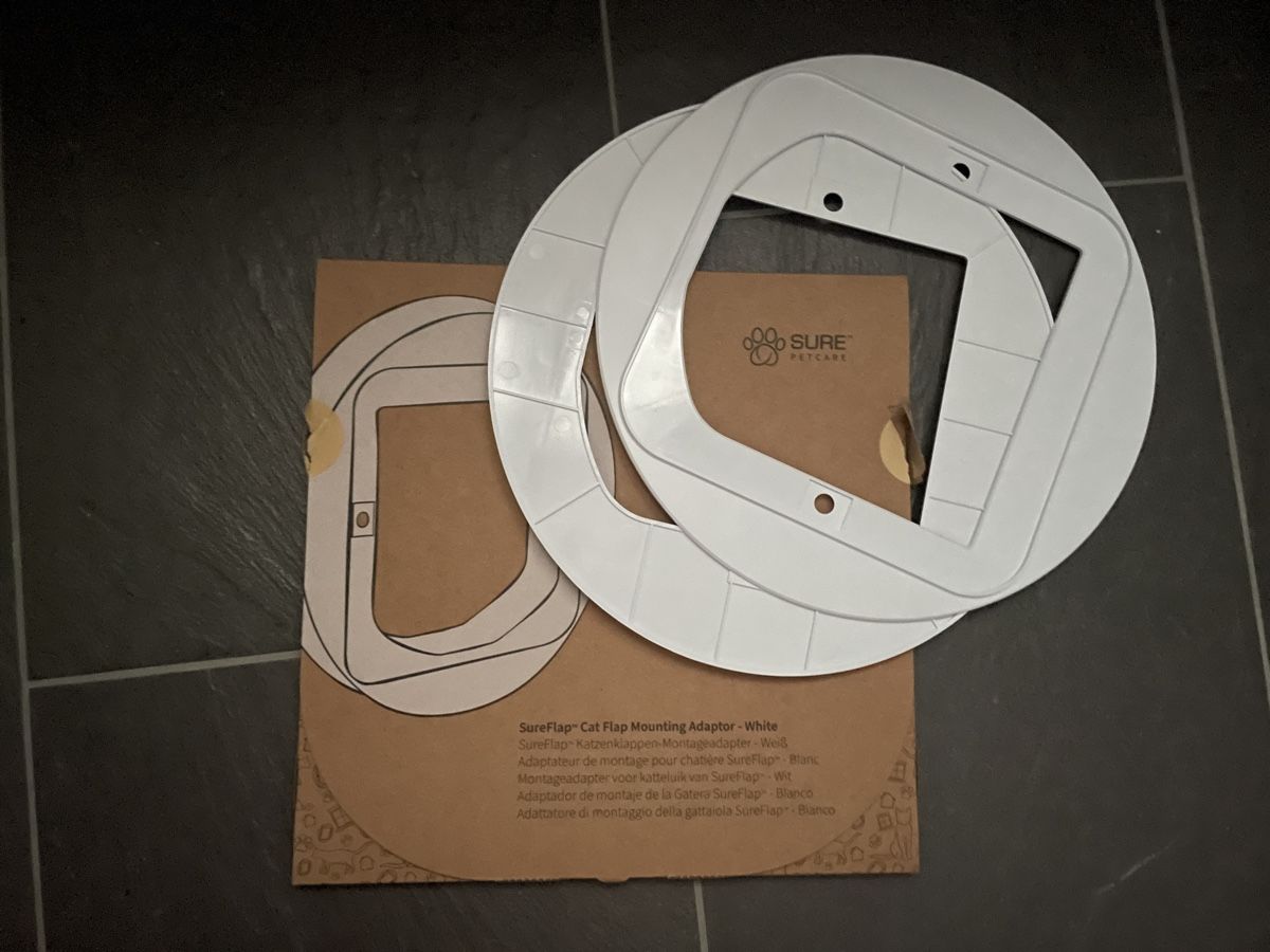 Gattaiole: Katzenklappe Sureflap mit Montagering neu – Nuovo (secondo la descrizione) da Tägerig venduto da Maike4180 6