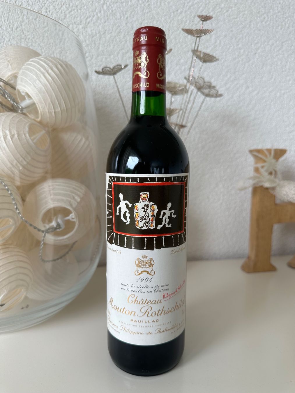 Mouton Rothschild Vino: Château Mouton Rothschild 1994 – Nuovo (secondo la descrizione) da Yens venduto da Rilou80