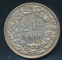 2 Fr. 1908  ss+