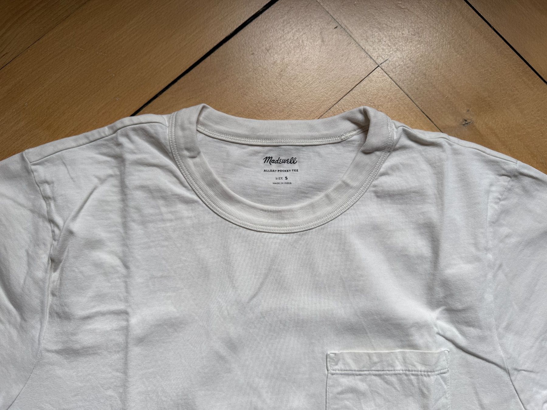 T-shirt: MADEWELL - T-Shirt offweiss S – Usato da Zürich venduto da Diazaio 1