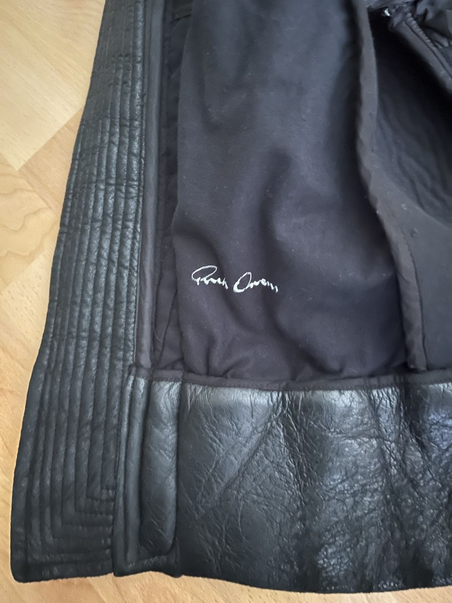 Rick Owens Vestes: Rick Owens Blistered Leather Jacket – D'occasion à Basel par fis_rl25 3