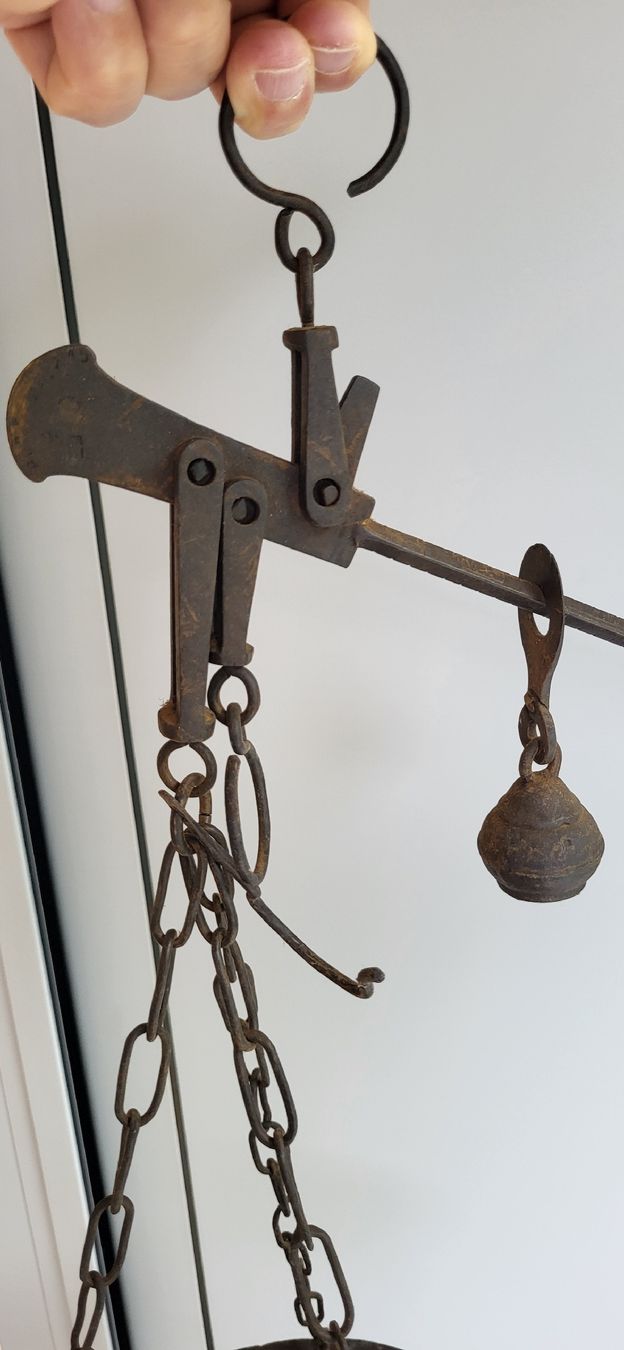 Bilance e pesi: Handwaage alt Nr. 1 – Usato da Lyss venduto da Glugg 1