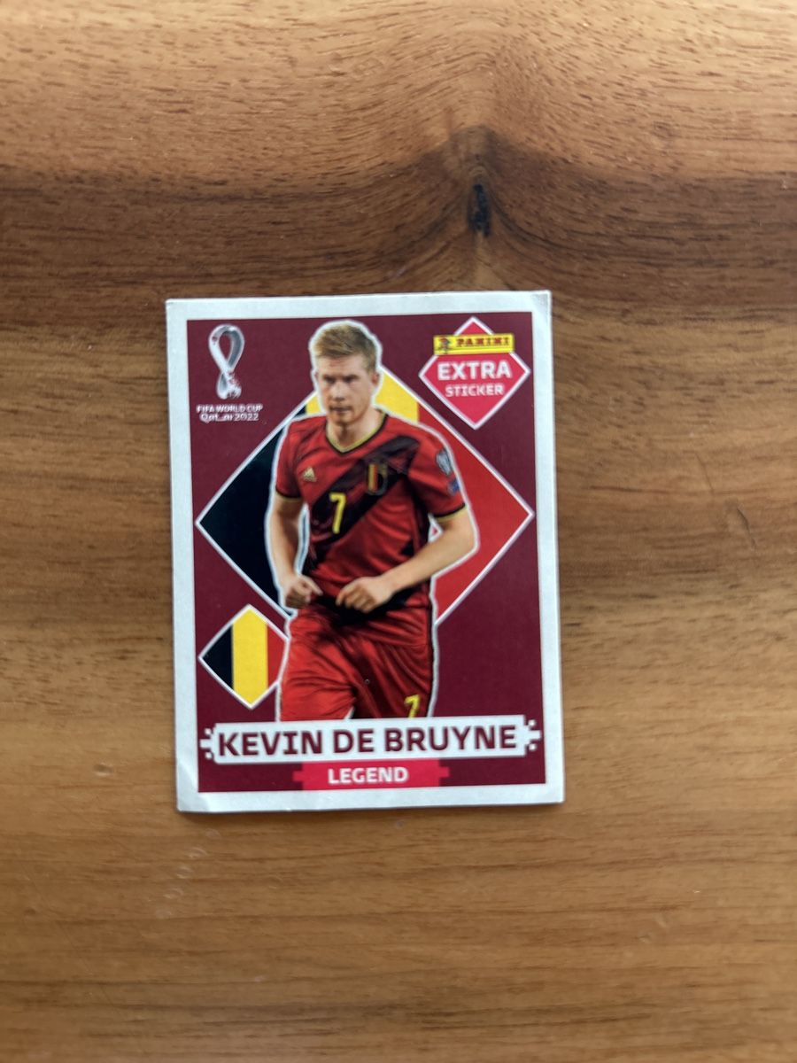 Panini Carte collezionabili: Kevin de Bruyne Extra Sticker Rot Panini – Nuovo (secondo la descrizione) da Appenzell Steinegg venduto da Skibobbli