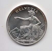 (1621) 5 Franken, 1 Unze 1850, NP Top