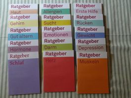 15 Stk. diverse Titel aus der Helsana Ratgeber Reihe - B980