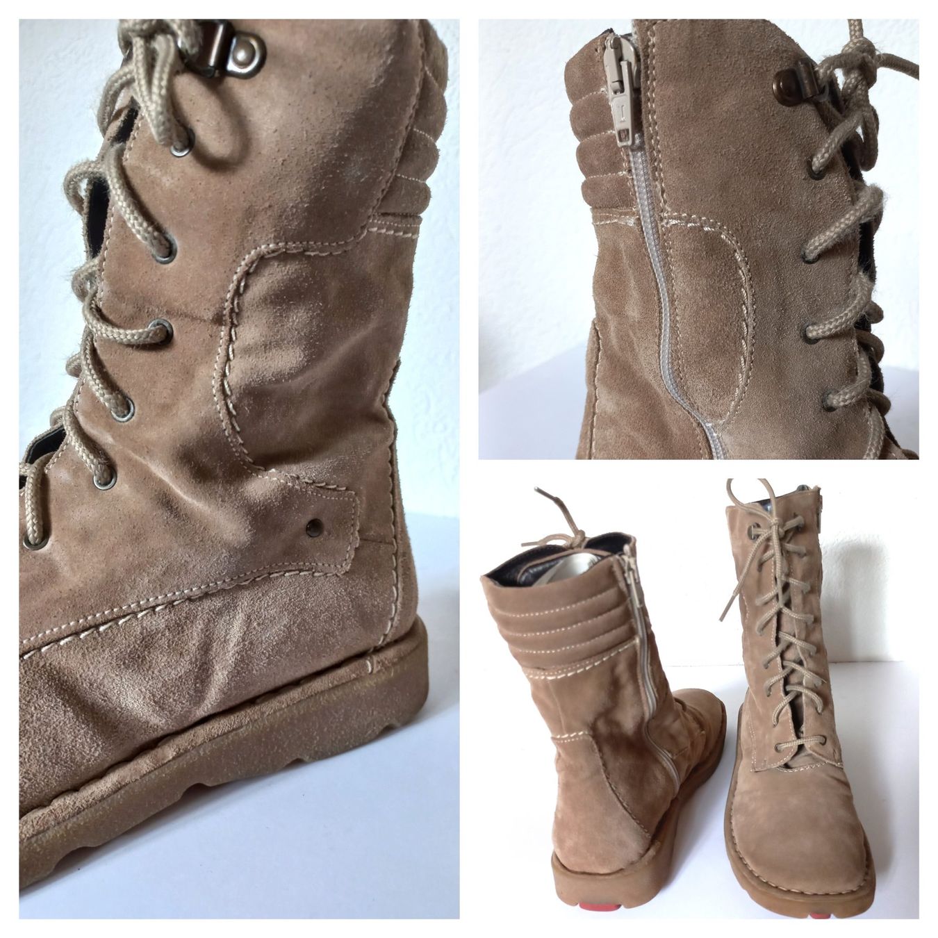 Scarpe da donna: Bata Stiefeletten Gr. 40 Nubuk – Usato da Bévilard venduto da belkin 8