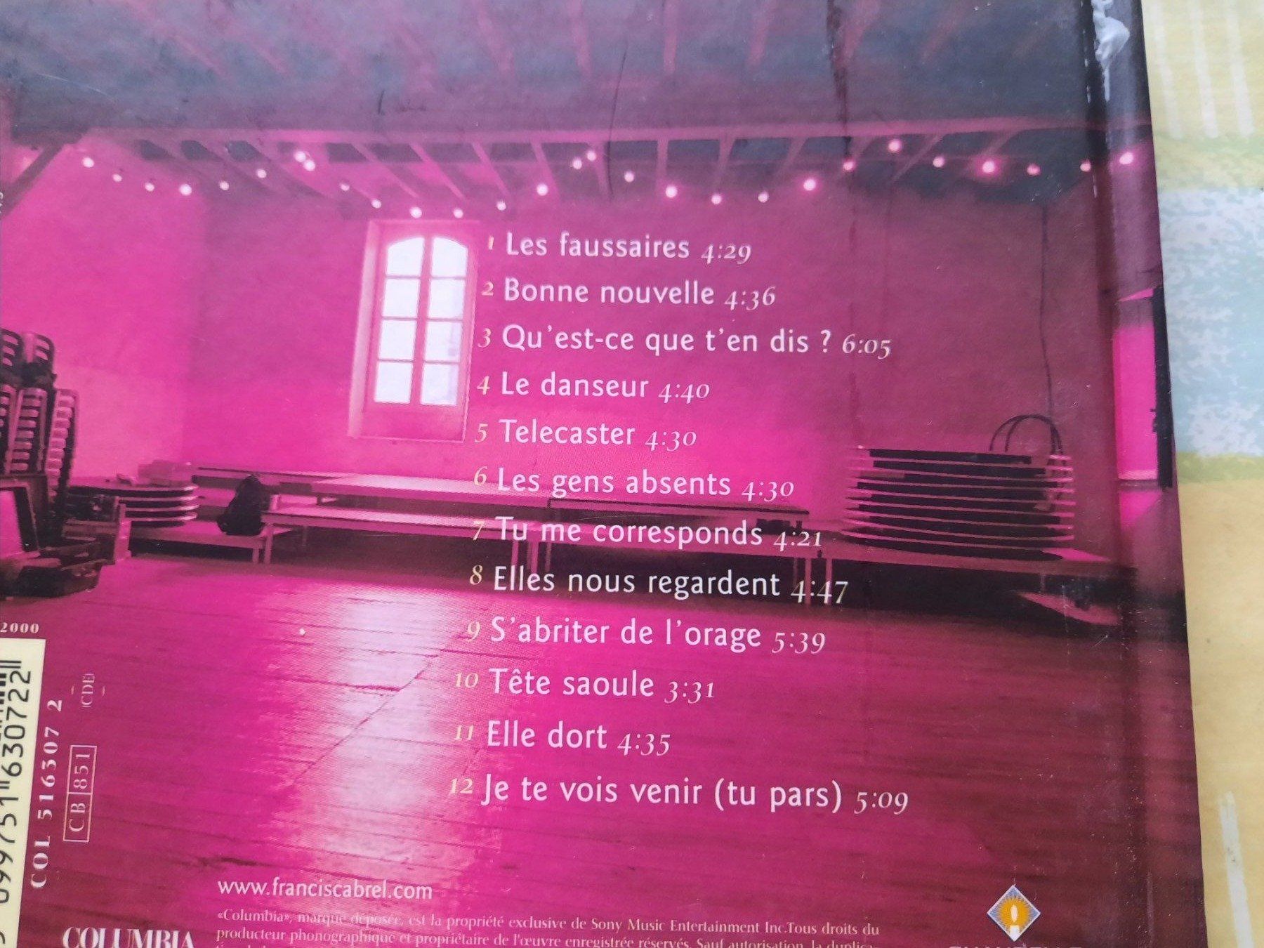 CD: Cd Francis Cabrel - Les beaux dégâts – Usato da Pully venduto da bro_n52j 2