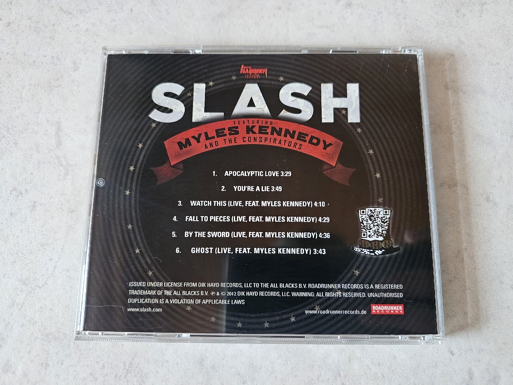 CD: Slash  -  Apocalyptic Hammer – Usato da Schneisingen venduto da backstore24 1