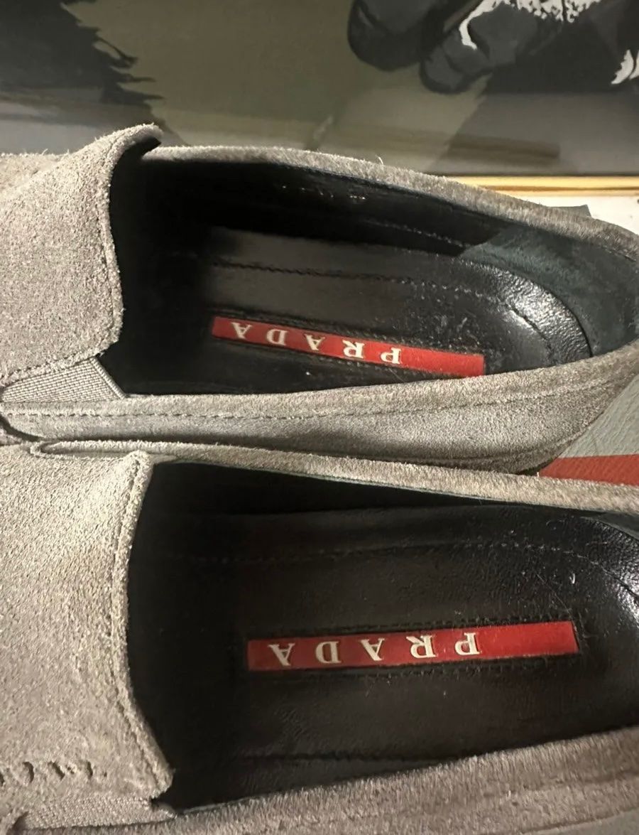 Prada Damenschuhe: Prada Loafer Gr. 39, grau – Neu (gemäss Beschreibung) aus Triesen von atos87 2