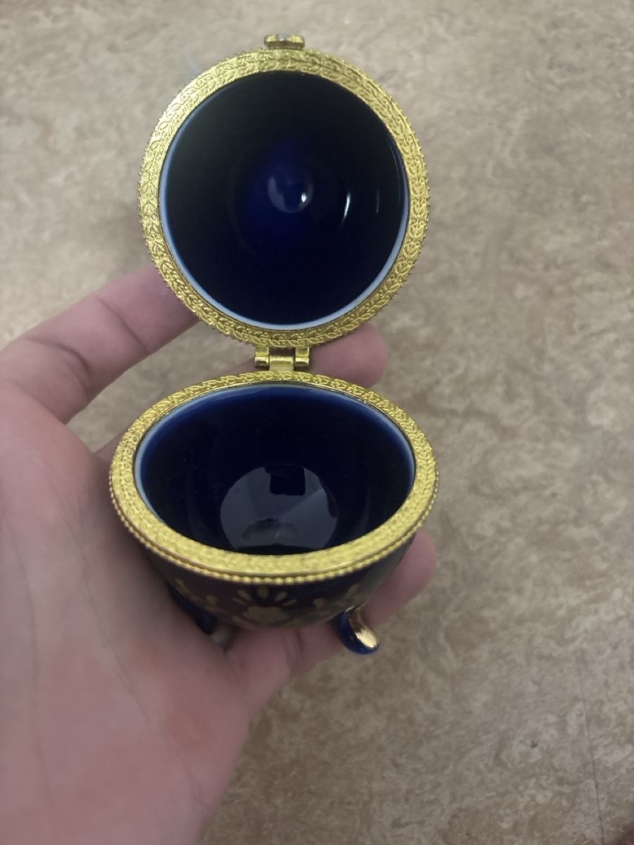 Statuette: Altes Faberge Ei – Usato da Erlinsbach venduto da chc_ppz5 2