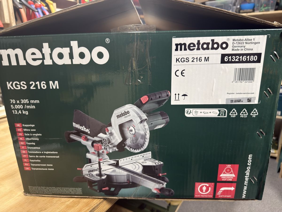 Metabo Sägen: Metabo Kappsäge KGS 216 M – Gebraucht aus Grenchen von Landy1 4