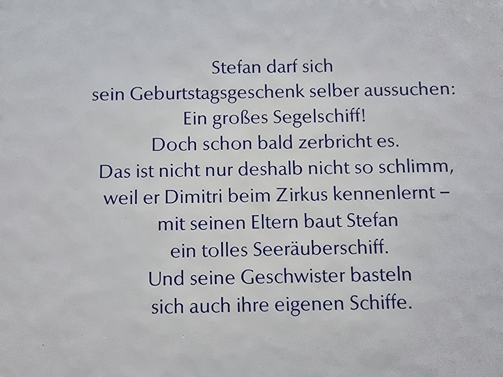Libri: Bilderbuch Das Geburtstagsschiff C. Ochsner Sauerländer – Usato da Hedingen venduto da mickway 3