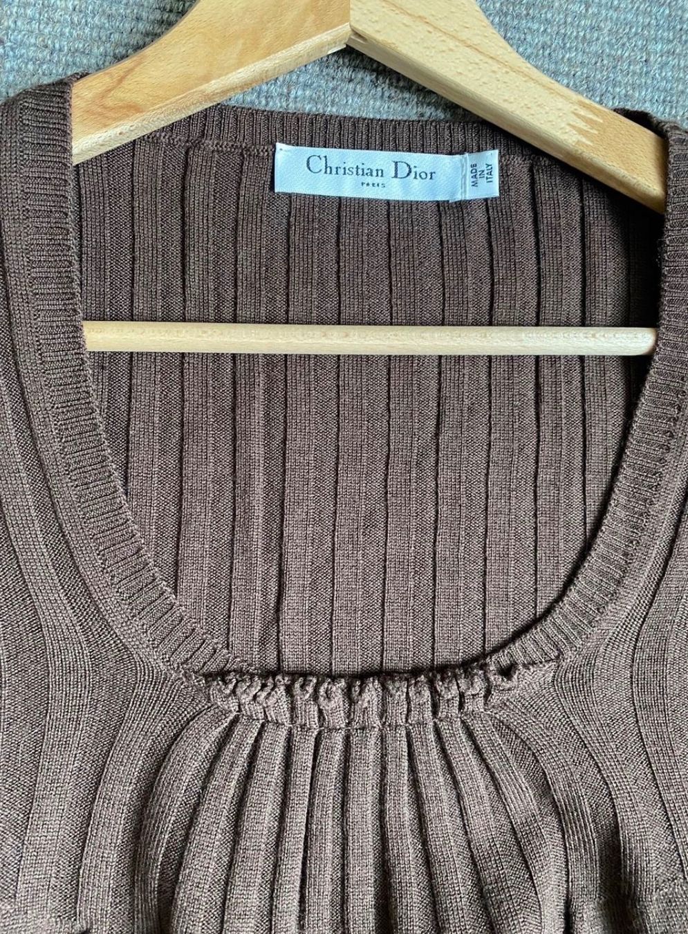 Dior Pullover & Sweatshirts: Dior Pullover Grösse M Braun – Gebraucht aus Siebnen von brocki.bebie 3