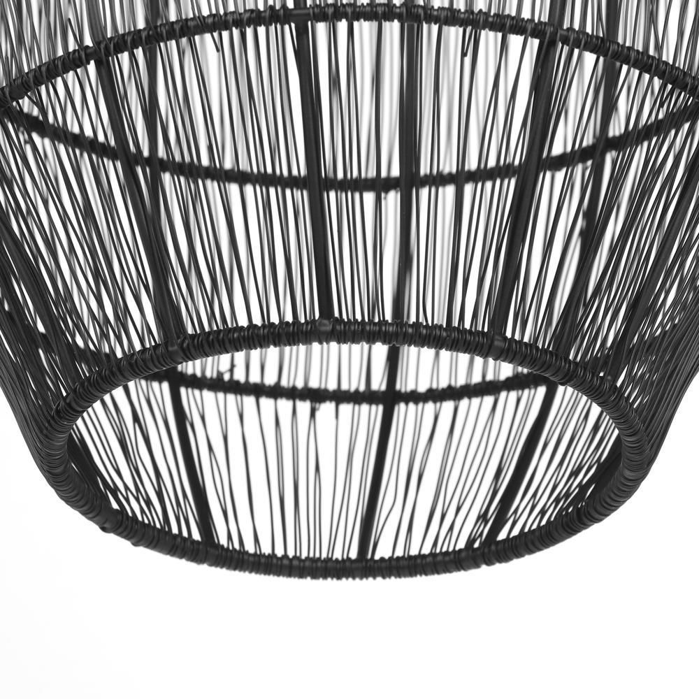 Kronleuchter & Deckenlampen: Pendelleuchte, Schwarz, Korb, 26 cm Ø – Neu (gemäss Beschreibung) aus Kreuzlingen von Smart-Light 6