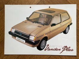 Austin Metro Vanden Plas Prospekt (CH-Version) Streag AG dt.