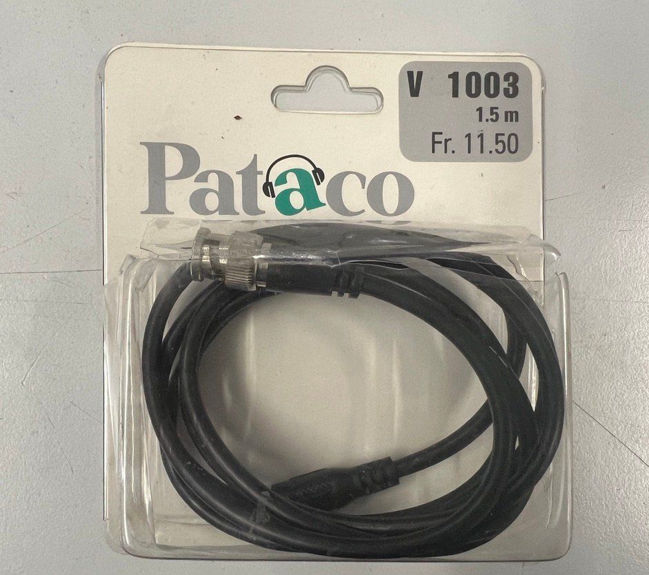 Cavi: Kabel BNC Stecker zu Chinch Stecker – Nuovo e nell'imballaggio originale da Bazenheid venduto da Ruediloosli