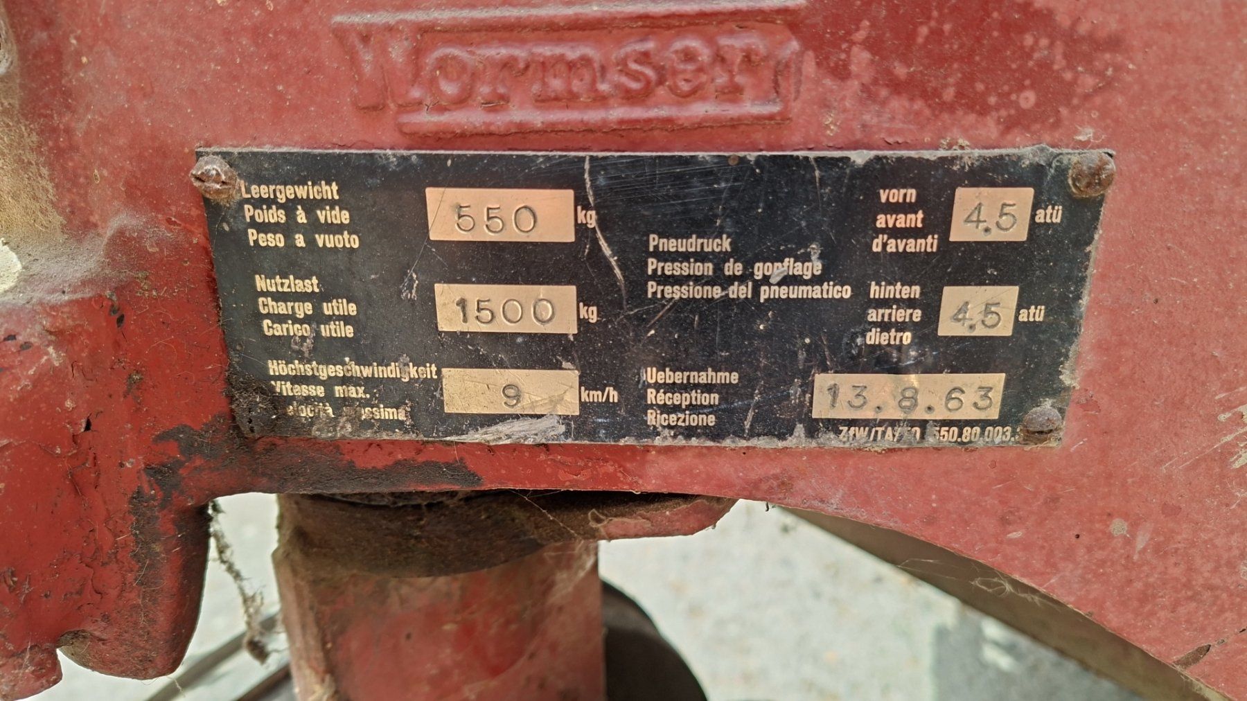 Alle Maschinen: Dumper oldtimer scheunenfund – Defekt aus bussnang von Peter_dg 1