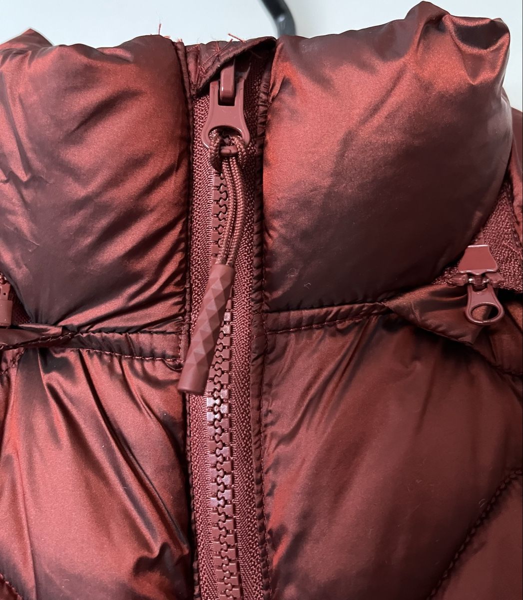 Giacche: Hübsche gesteppte Jacke mit Kapuze / Driver Jeans / rostrot – Nuovo (secondo la descrizione) da Biel/Bienne venduto da LadyDita 2