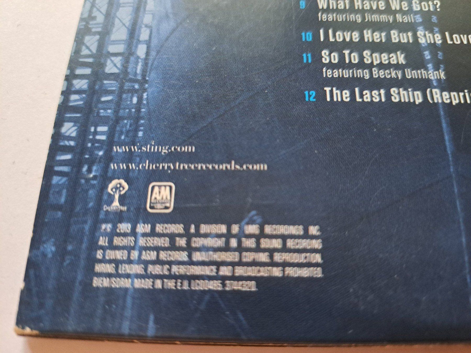 CD: CD Sting - The Last ship  – Usato da Pully venduto da bro_n52j 3