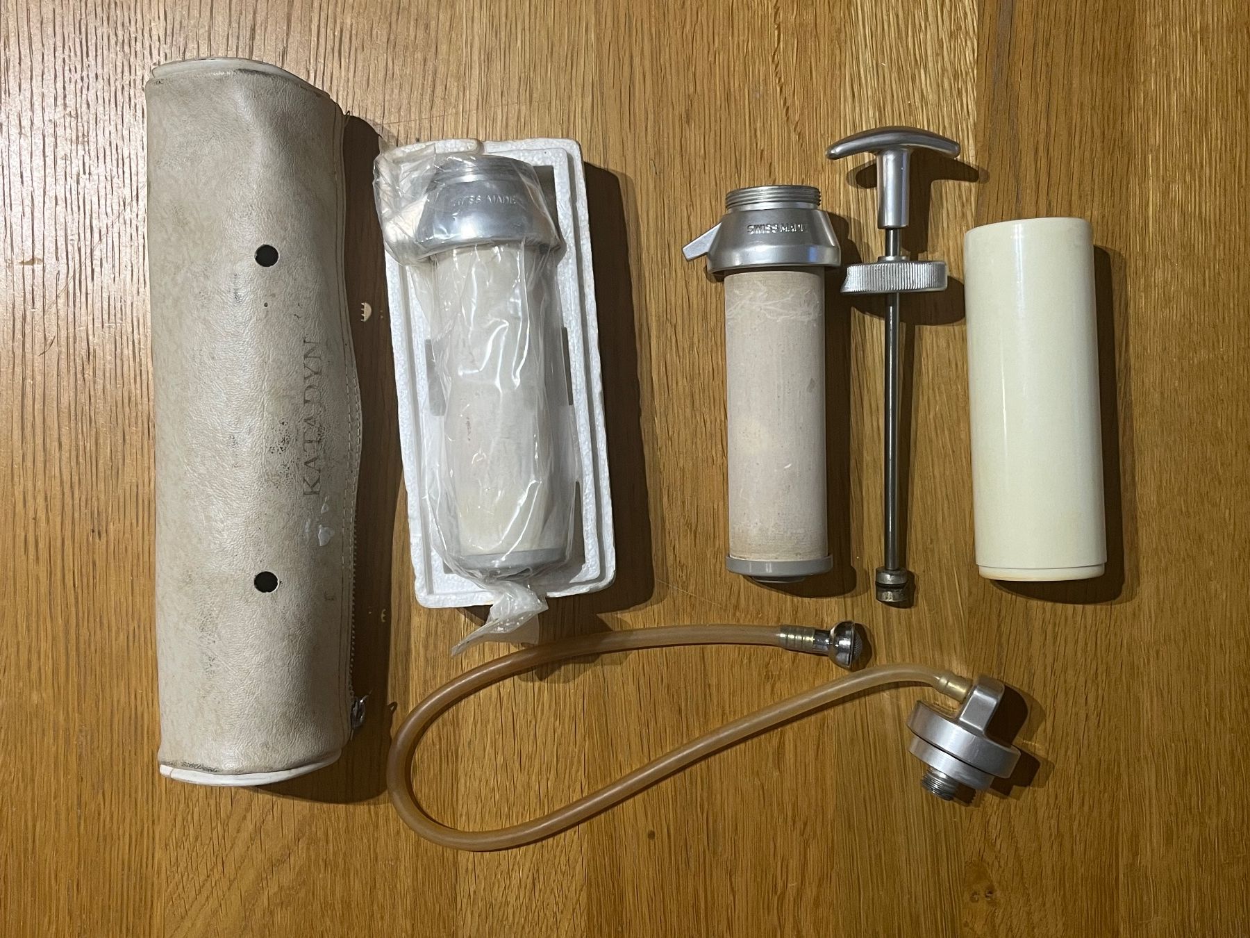 Katadyn Installations sanitaires: Katadyn Pocket Wasserfilter INKLUSIVE 2. Kartusche – Neuf (Voir description) à Schaffhausen par m.privat 3