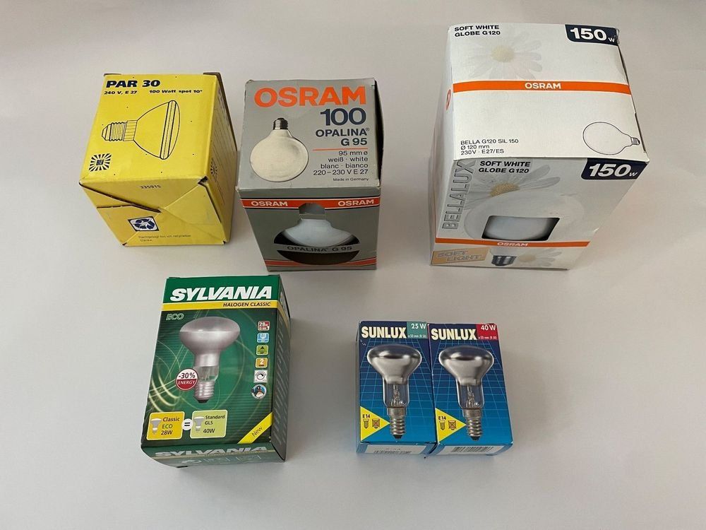 Lampen: Globe & Reflektor Lampen (6 Stück) – Neu (gemäss Beschreibung) aus Neunkirch von liquidationen_8152 1
