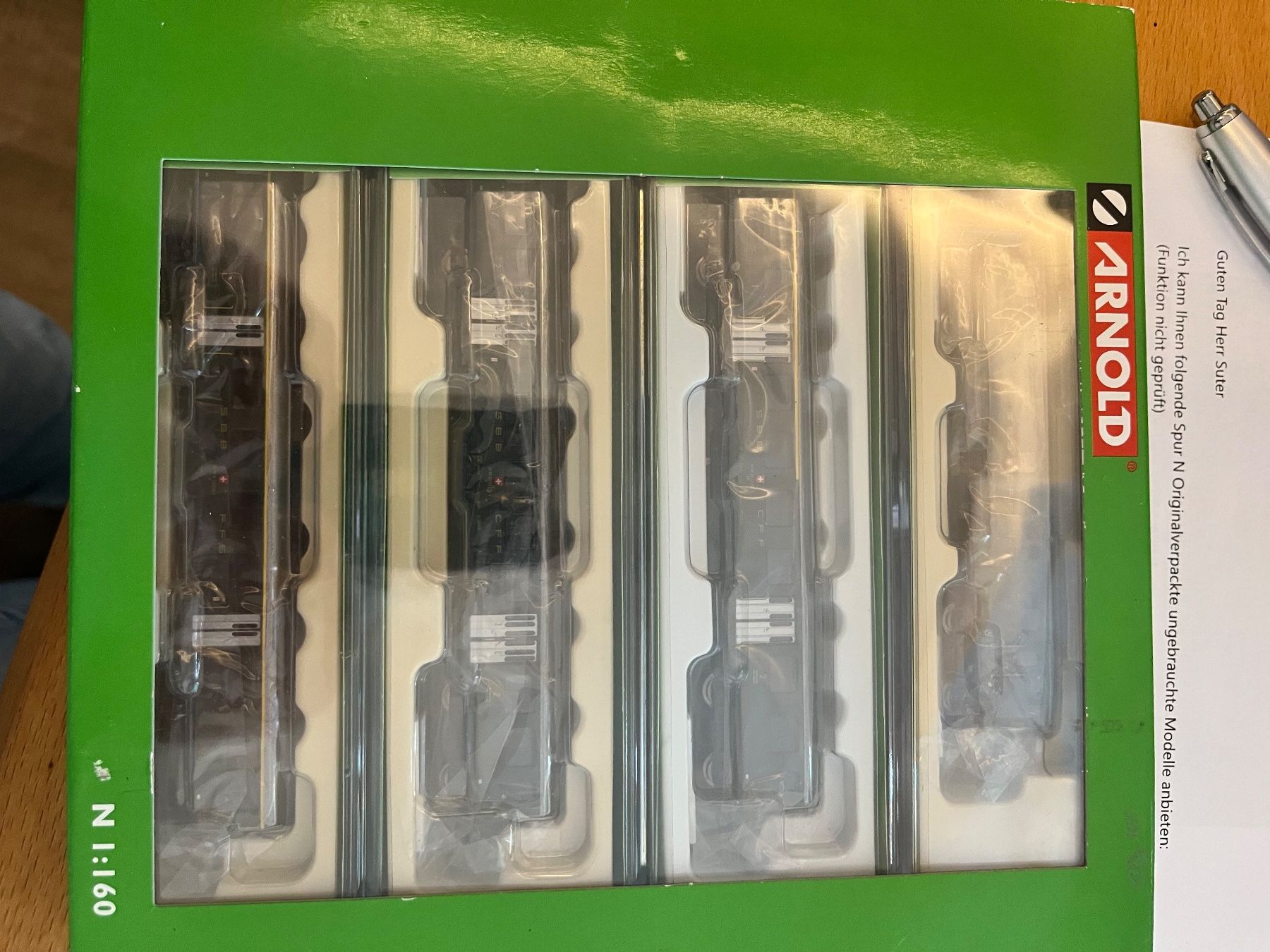 Arnold Modellini di ferrovie: Modelleisenbahn – Nuovo e nell'imballaggio originale da Hinterfultigen venduto da mon_yxg5