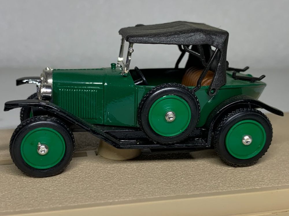 Altaya 1:43 Opel 4/12 PS Laubfrosch Bj. 1924 grün MAG CL22 Modellauto
