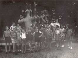 Zürich Platzspitz, Privatbild einer Schulklasse 1961