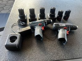 Bosch Set mit 6Akkus und Ladegerät