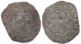 GENF SAVOYEN-CORNAVIN Parpagliola CARLO I. 1482-1490 Billon