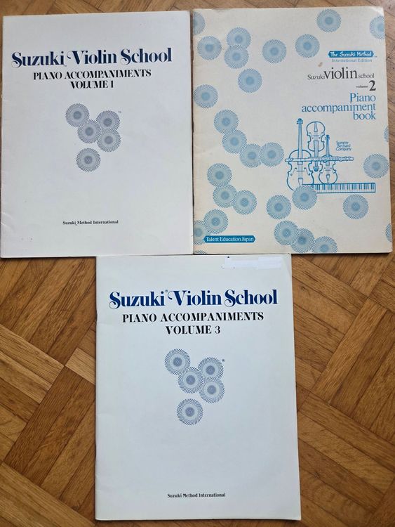Suzuki Violin School Piano Accompaniment vol. 1-3 (Gebraucht) in Basel ...