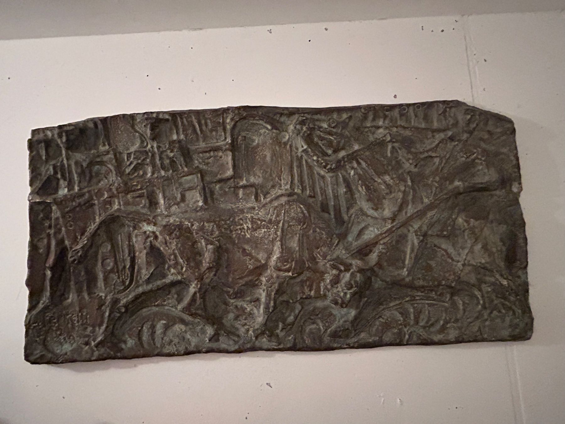 Sculture & Statue: Relief mit Stierkampfmotiv von L.Ferretti – Usato da Basel venduto da brasilia1234