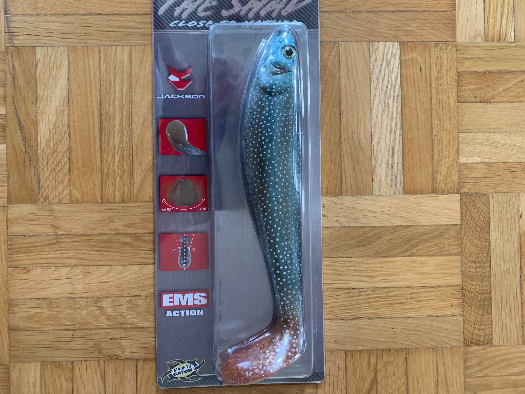 Esche: Jackson The Shad 25cm Gummifisch NEU – Nuovo (secondo la descrizione) da Rorbas venduto da SimS0n