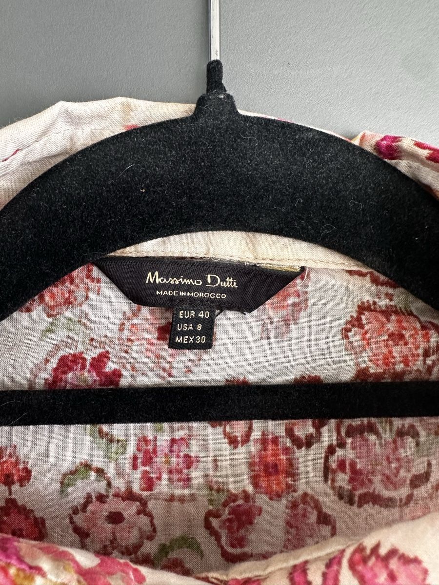 Massimo Dutti Camicette: Massimo Dutti Hemdbluse bunt gemustert Grösse 40 – Usato da Weiach venduto da urs_dlj5 1