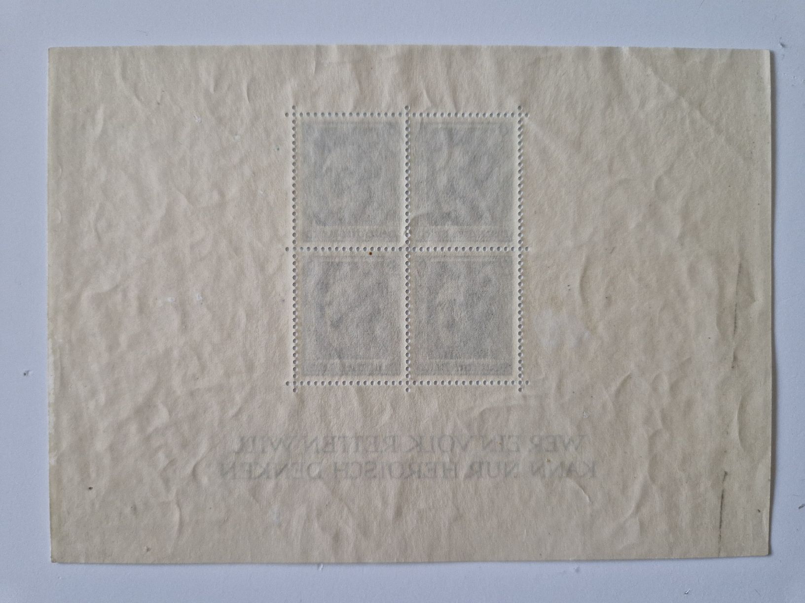Tous les timbres: Deutsches Reich Block 7 Adolf Hitler – Neuf (Voir description) à St. Gallen par Enrico_SG 1
