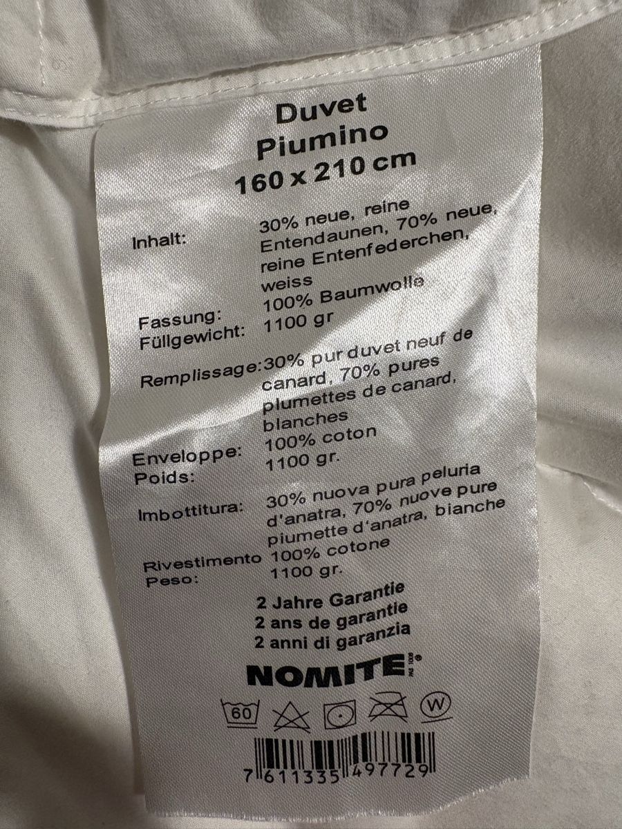 Decken: Duvet 2x  160x210 cm – Gebraucht aus Schneisingen von Rogtrader 2
